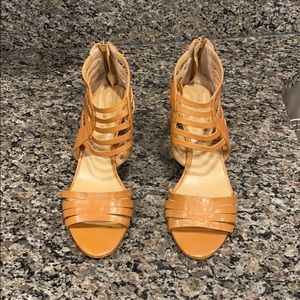 NINE WEST Leather Sandals